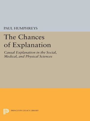 cover image of The Chances of Explanation